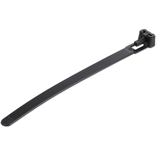 Startech.Com 100 Pack - 5 in. (125 mm) Black Cable Ties (CBMZTRB5BK)