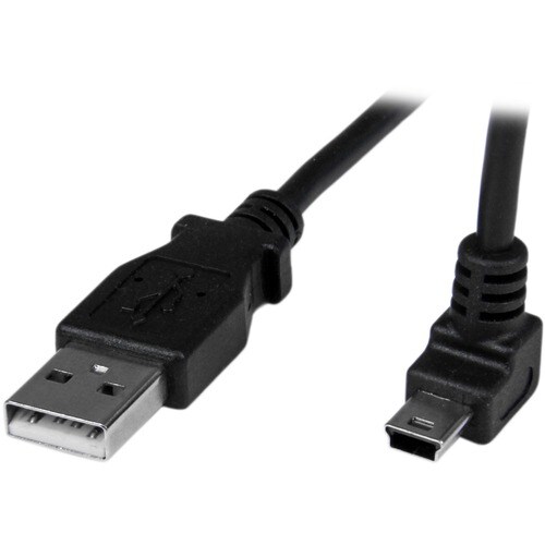 Startech.Com 1m Mini USB Cable - A to Up Angle Mini B