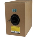 Startech.Com 1000 ft Bulk Roll of Black CMR Cat5e Solid UTP Riser Cable