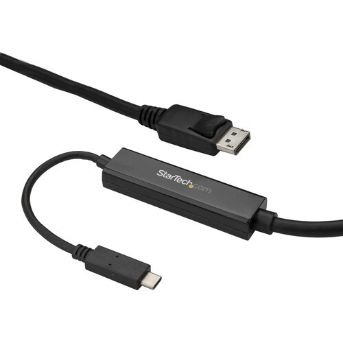 Startech.Com 3m / 10 ft USB C to DisplayPort Cable - USB-C to DP Cable - 4K 60Hz - Black