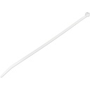 Startech.Com 100 Pack 10" Cable Ties - White Extra Large Nylon/Plastic Zip Tie