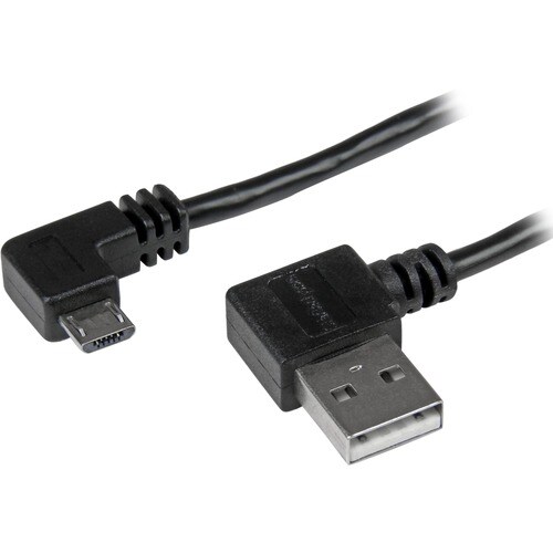 Startech.Com Micro-USB Cable with Right-Angled Connectors - M/M - 1m (3ft)
