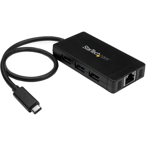 Startech.Com 3-port USB 3.0 Hub Plus GbE