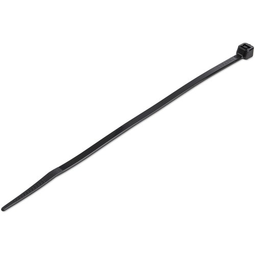 Startech.Com 100 Pack 6" Cable Ties - Black Medium Nylon/Plastic Zip Tie