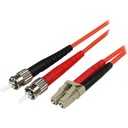 Startech.Com 1m Multimode 50/125 Duplex Fiber Patch Cable LC - ST