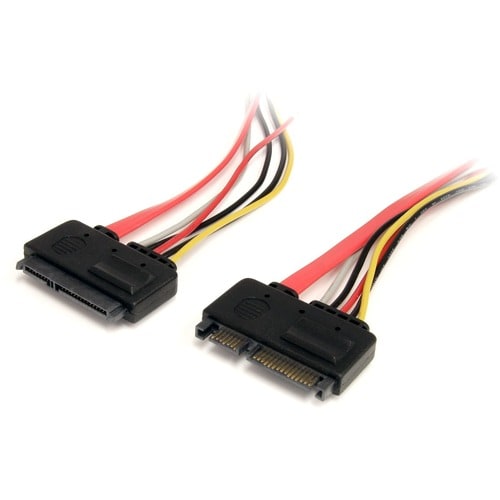 Startech.Com 12in 22 Pin SATA Power and Data Extension Cable