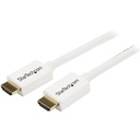 Startech.Com 7m (23 ft) White CL3 In-wall High Speed HDMI Cable - HDMI to HDMI - M/M