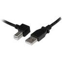 Startech.Com 2m USB 2.0 A to Left Angle B Cable - M/M