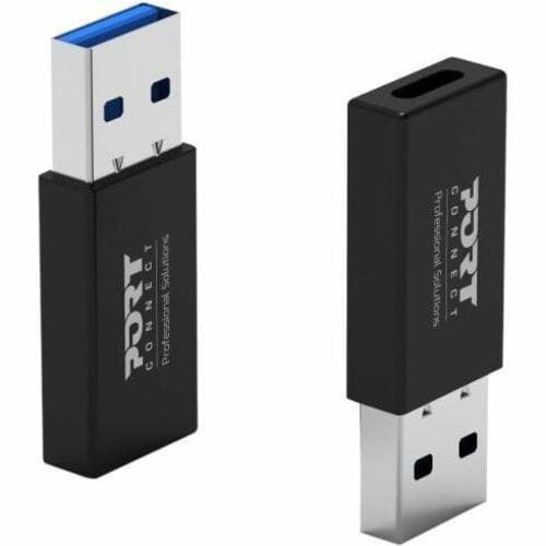 Port Designs USB-C F / USB-A M Pack x2 Converters