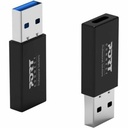 Port Designs USB-C F / USB-A M Pack x2 Converters