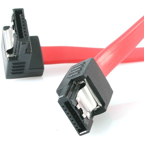 Startech.Com 12in Latching SATA to Right Angle SATA Serial ATA Cable