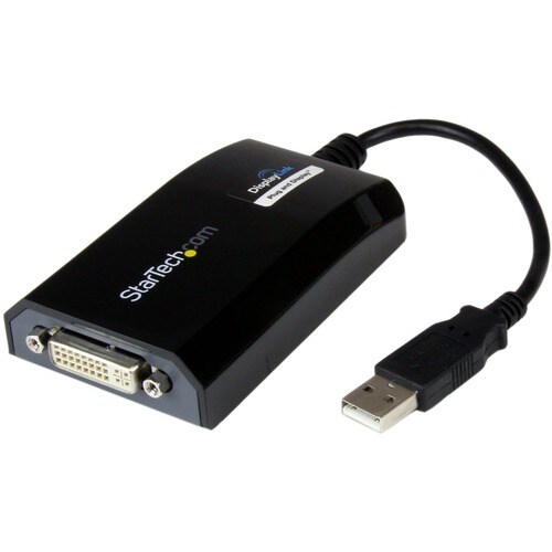Startech.Com USB to DVI Adapter - External USB Video Graphics Card for PC and MAC- 1920x1200