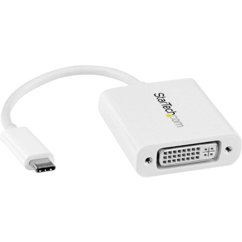 Startech.Com USB-C to DVI Adapter - White