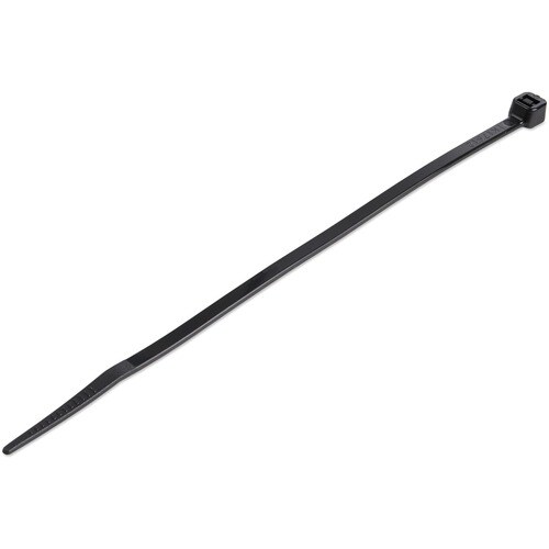 Startech.Com 1000 Pack 6" Cable Ties - Black Medium Nylon/Plastic Zip Tie