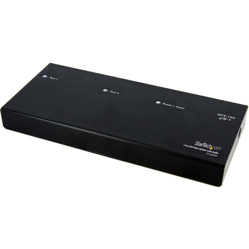 Startech.Com 2 Port DVI Video Splitter with Audio
