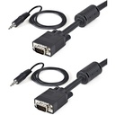 Startech.Com 5m Coax High Resolution Monitor VGA Video Cable with Audio HD15 M/M