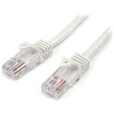 Startech.Com 3 m White Cat5e Snagless RJ45 UTP Patch Cable - 3m Patch Cord