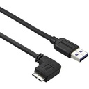 Startech.Com Slim Micro USB 3.0 Cable - Left-angle Micro-USB - 1m (3ft)