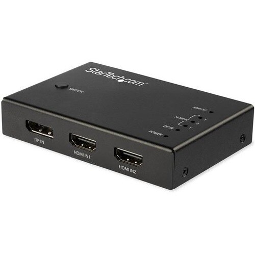 Startech.Com 4-Port HDMI Video Switch - 3x HDMI and 1x DisplayPort - 4K 60Hz