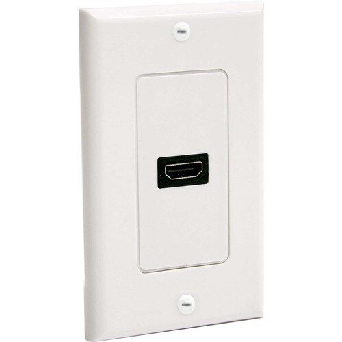Startech.Com Single Outlet Female HDMI Wall Plate White