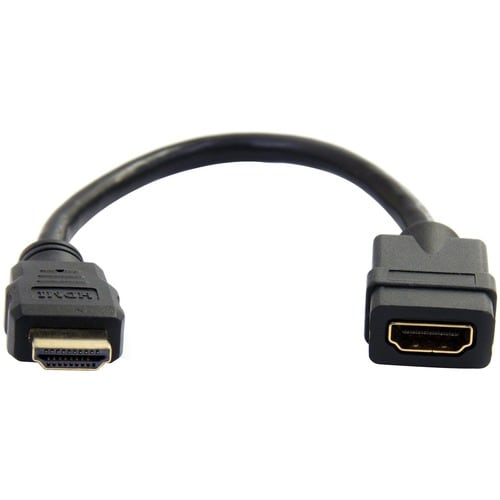 Startech.Com 6in High Speed HDMI® Port Saver Cable - M/F