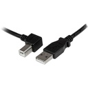 Startech.Com 1m USB 2.0 A to Left Angle B Cable - M/M