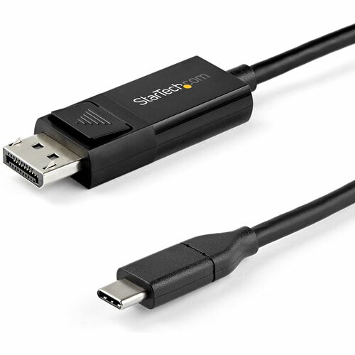 Startech.Com 6.6 ft. (2 m) USB-C to DisplayPort 1.4 Cable - Bi- Directional