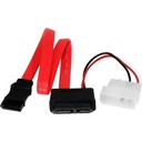 Startech.Com 12in Slimline SATA to SATA w/ LP4 Adapter