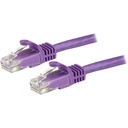 Startech.Com 15m Purple Gigabit Snagless RJ45 UTP Cat6 Patch Cable - 10 m Patch Cord