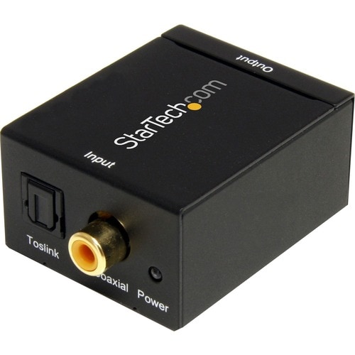 Startech.Com SPDIF Digital Coaxial or Toslink to Stereo RCA Audio Converter
