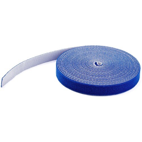 Startech.Com 100ft. Hook and Loop Roll - Blue