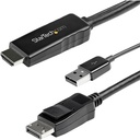 Startech.Com 3 m (9.8 ft.) HDMI to DisplayPort Cable - 4K 30Hz
