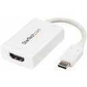 Startech.Com USB-C to HDMI Video Adapter with USB Power Delivery - 4K 60Hz - White