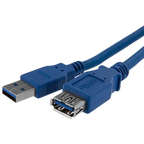 Startech.Com 1m Blue SuperSpeed USB 3.0 Extension Cable A to A - M/F