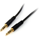 Startech.Com 10 ft Slim 3.5mm Stereo Audio Cable - M/M