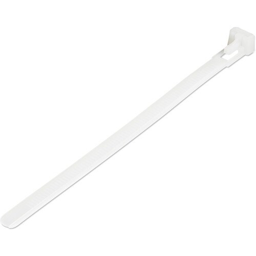 Startech.Com 100 Pack - 6 in. (150 mm) White Cable Ties (CBMZTRB6)