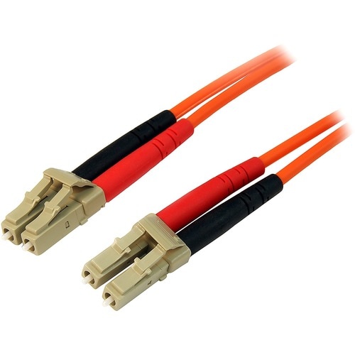 Startech.Com 15m Multimode 50/125 Duplex Fiber Patch Cable LC - LC