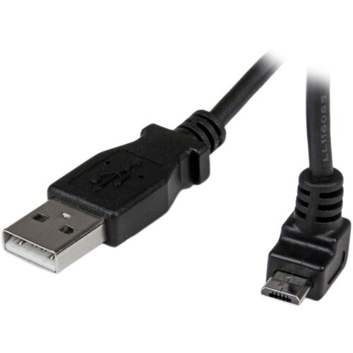 Startech.Com 2m Micro USB Cable - A to Up Angle Micro B