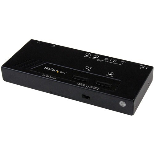 Startech.Com 2X2 HDMI Matrix Switch w/ Automatic and Priority Switching - 1080p