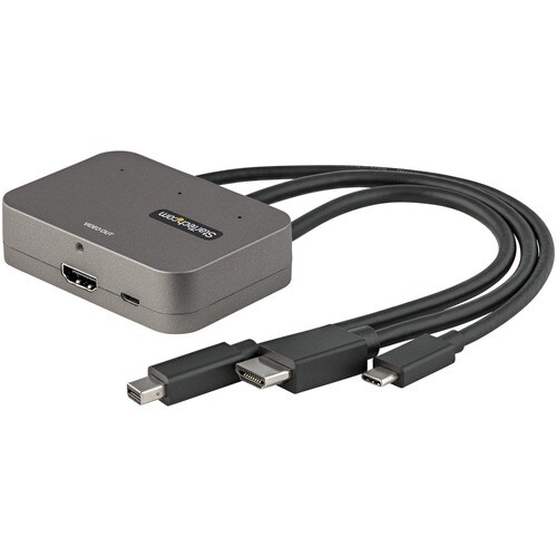 Startech.Com Mini DisplayPort/HDMI/USB-C Audio/Video Adapter