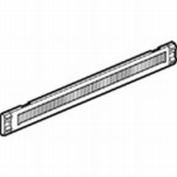 Legrand Cable Entry Plate 19 inches 1U Metal With Brushes Quick Fixing