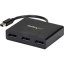 Startech.Com Mini DisplayPort to DisplayPort Multi-Monitor Splitter - 3-Port MST Hub