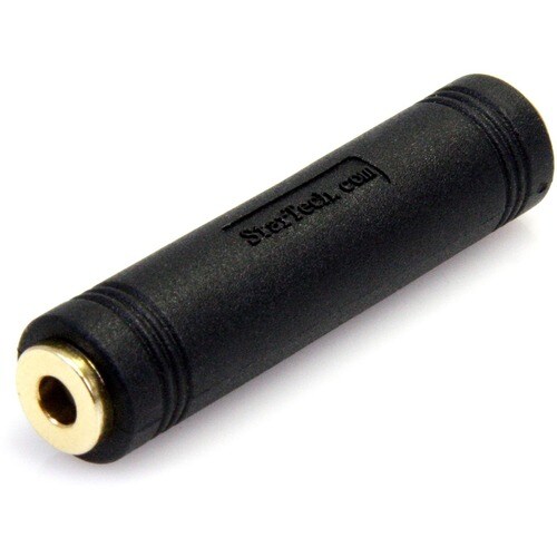Startech.Com 3.5 mm to 3.5 mm Audio Coupler - Female to Female