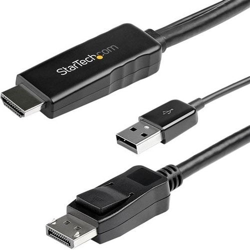 Startech.Com 2 m (6.6 ft.) HDMI to DisplayPort Cable - 4K 30Hz