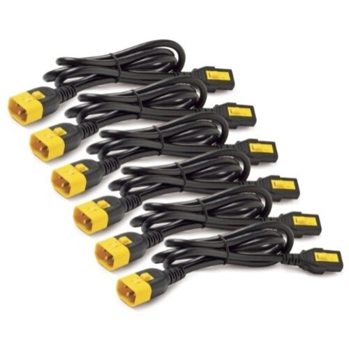 Apc Power Cord Kit (6 ea), Locking, C13 to C14, 1.2m