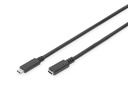 Digitus USB Type-C extension cable Type C M/F 1.