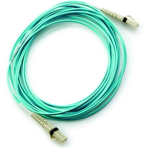 Hewlett Packard Enterprise LC to LC Multi-mode OM3 2-Fiber 15.0m 1-Pack Fiber Optic Cable