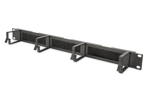 Digitus CABLE MANAGEMENT PANEL 19IN 1U  BRUSH EN