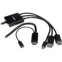 Startech.Com HDMI, DisplayPort or Mini DisplayPort to HDMI Converter Cable - 2 m (6 ft)