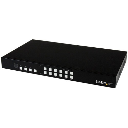 Startech.Com 4x4 HDMI Matrix Switch with Picture-and-Picture Multiviewer or Video Wall